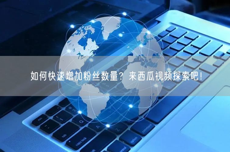 如何快速增加粉丝数量？来西瓜视频探索吧！