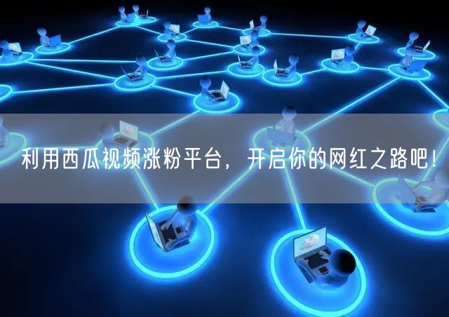 利用西瓜视频涨粉平台，开启你的网红之路吧
