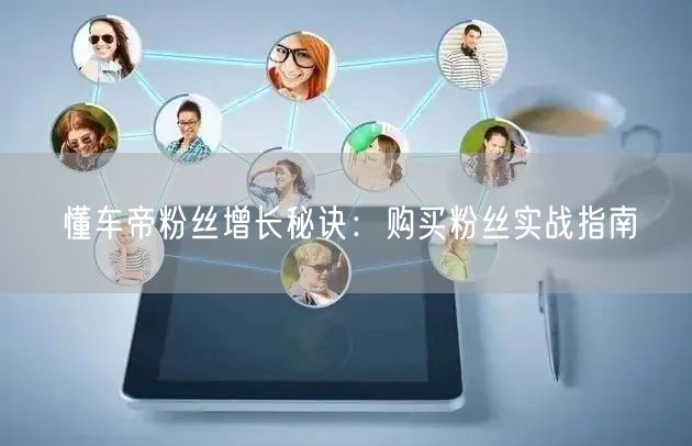 懂车帝粉丝增长秘诀：购买粉丝实战指南