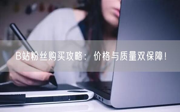 B站粉丝购买攻略：价格与质量双保障！