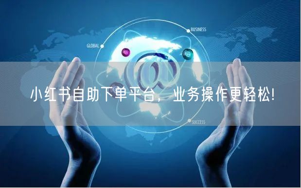小红书自助下单平台，业务操作更轻松!