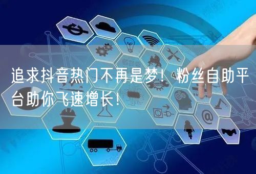 追求抖音热门不再是梦！粉丝自助平台助你飞